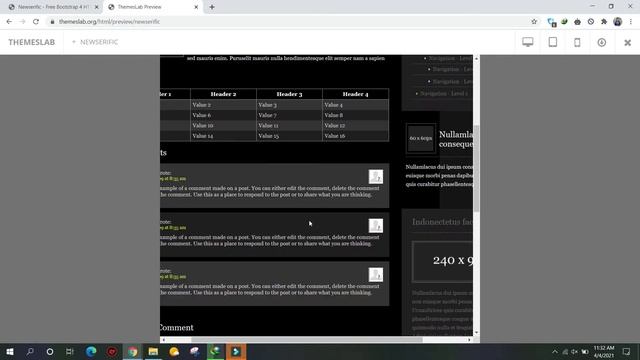 Newserific: Free Bootstrap 4 HTML5 Multipurpose Website Template смотреть онлайн