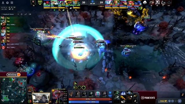 ?ВСЕМИ ЗАБЫТАЯ КЕРРИ СПЕКТРА ОТ СПИРИТ В ЛЮТЕЙШЕЙ ЗАРУБЕ ДНЯ! | SPIRIT Vs QUEST DreamLeague S21