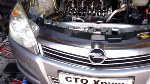 Opel Astra H Опель Астра Н 1.7cdti Z17DTR собираем двигатель сломанный вакуумный насос