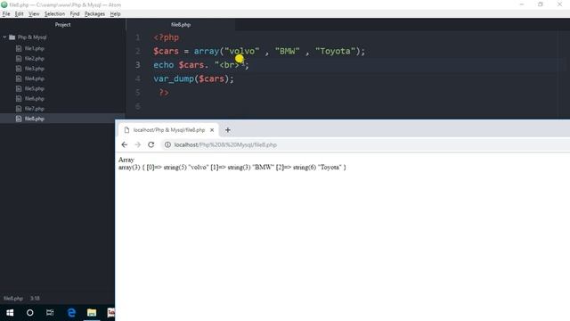 Lecture - 13 - Array Program In PHP - PHP & MySql Series смотреть онлайн