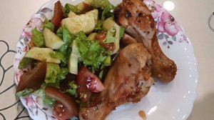 Запечённые куриные ножки