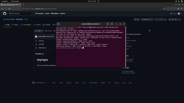 Set up a GitHub repository with SSH and GPG смотреть онлайн