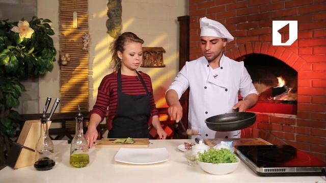 Утренний эфир / Будет вкусно: теплый салат с печенью смотреть онлайн