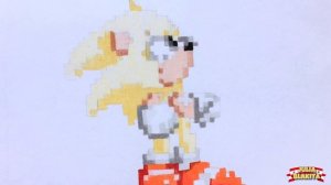 Drawing Super Sonic Evolution in Games