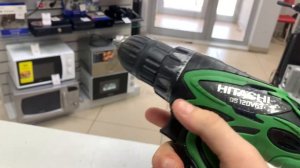Дрель-шуруповерт hitachi ds 12dvf3
