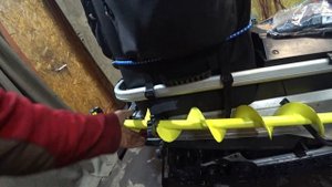 Снегоходы .как правильно. быстро и красиво крепить бур..