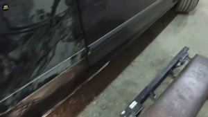 Opel Astra H, замена заднего крыла