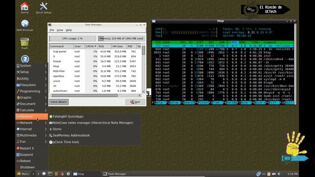 Vista a FatDog64 Linux Review Español смотреть онлайн
