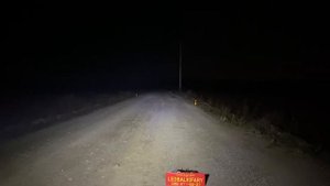 Светодиодная Лэд Led фара рабочего Света 48W + Поворот Квадратная Лед фара