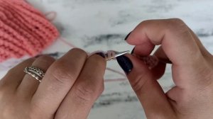 Простая ажурная сетка спицами которая НЕ КОСИТ.