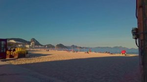 Walking, Copacabana Beach Boardwalk ??  Rio de Janeiro, Brazil |【4K】2021