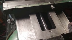 Установка ШВП на ось-Y НГФ-110