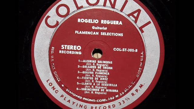 Rogelio Reguera, 1958: Variaciones De Mirabra - Colonial COL-ST-305 смотреть онлайн