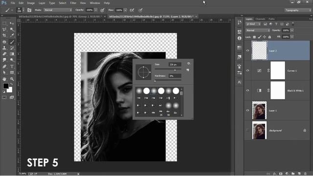 How to Make Dark Faded Dramatic color in Photoshop - Photoshop Tutorial смотреть онлайн