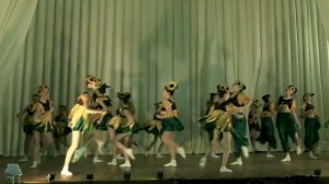 Dance Orange Sunflower/Танец Оранжевый подсолнух