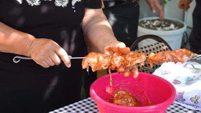 New Recipe! The most delicious lamb shawarma Lula Kebab! Samir's Parents Have Arrived! смотреть онлайн