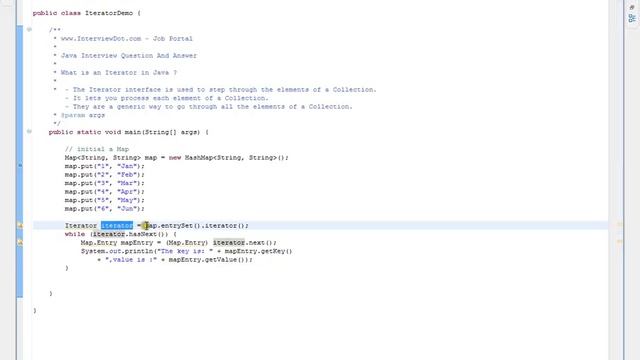 What is an Iterator in Java