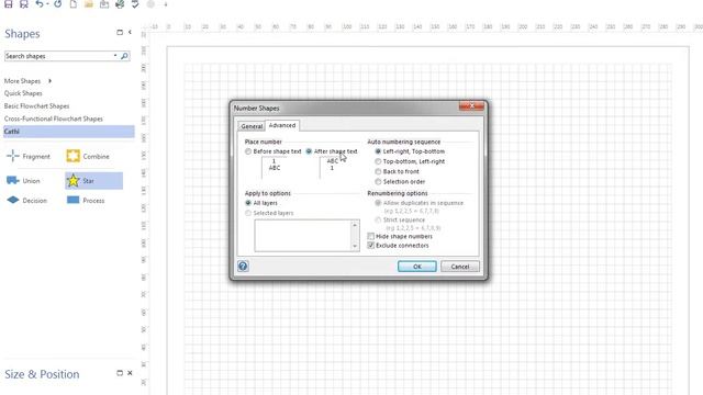 Microsoft Visio - Video 14 Numbering Shapes смотреть онлайн