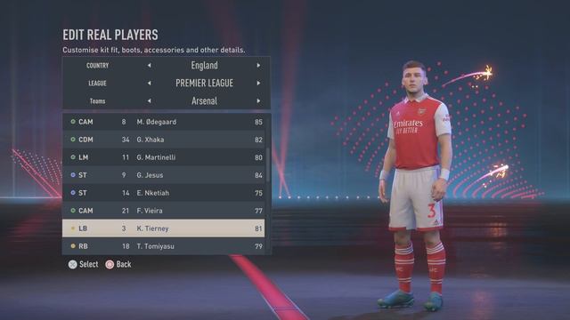 FIFA 23 PS5 - *WINTER UPDATE* - ARSENAL - PLAYER FACES AND RATINGS смотреть онлайн