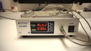 Нагреватель AOYUE Int 863 инфракрасный кварцевый. Обзор.