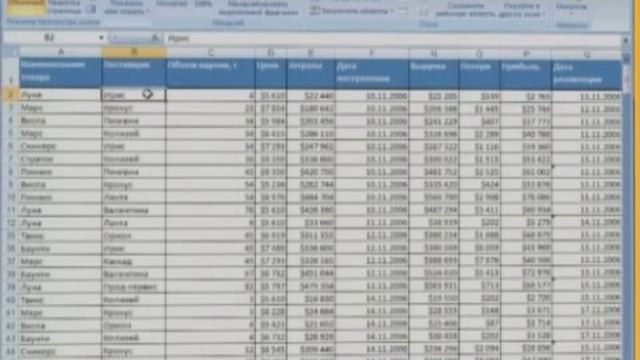Excel 2007 Спиридоныч Лекция 3 смотреть онлайн