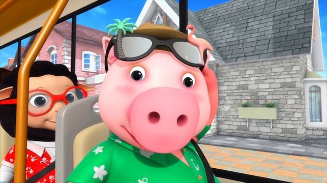 ALL Wheels On The Bus Songs | +More Classic Nursery Rhymes | Little Baby Bum смотреть онлайн