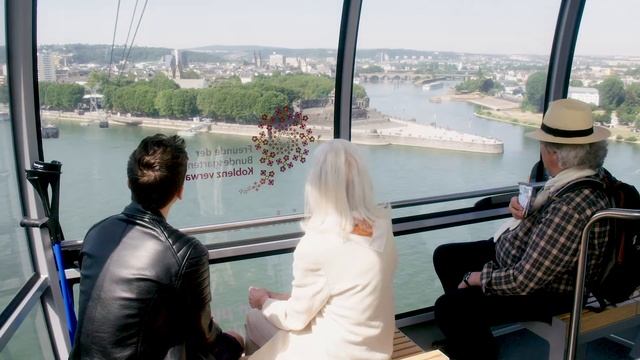 Die Seilbahn in Koblenz | Rheinland-Pfalz erleben смотреть онлайн