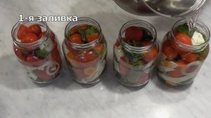 АССОРТИ на Зиму из помидоров,огурцов,перца маринованные без стерилизации Заготовки Кулинарный Клуб