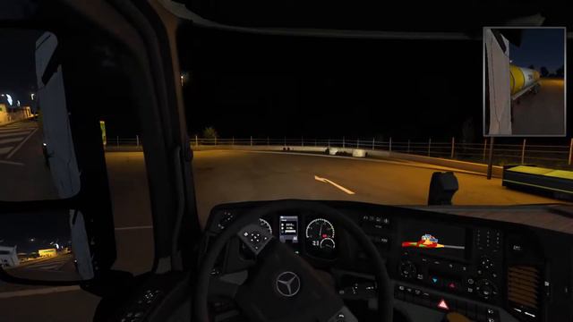 Euro Truck Simulator#3: Груз "Химикаты" доставка из Дуйсбург в Штутгарт смотреть онлайн