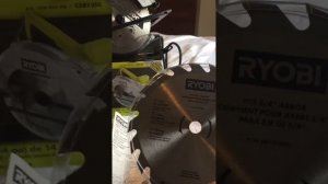 Unboxing The [14 Amp] Ryobi Circular Saw 7 1/4 Blade with Laser