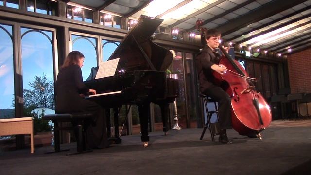 David Popper: Polonaise de Concert, Dominik Wagner, double bass, Dunja Robotti, piano смотреть онлайн