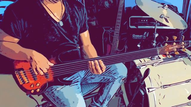 DAVE WECKL-Peripheral Vision (BASS COVER) #madewithmoises #bass #fretlessbass