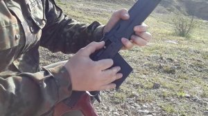 Сайга 410К (Винторез) с глушителем часть 2