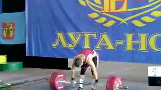 Ненадов Максим, толчек 176 кг, Чемпионат Украины 2009, в/к до 77 кг смотреть онлайн