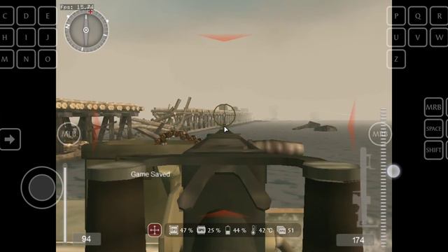 WINLATOR / Medal of Honor Pacific assault PC game test on android