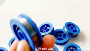 FEORLO 63/37 MINI Solder Wire 1.7M Tin Lead Rosin Core Flux Soldering For SMD PCB BGA Repair Work