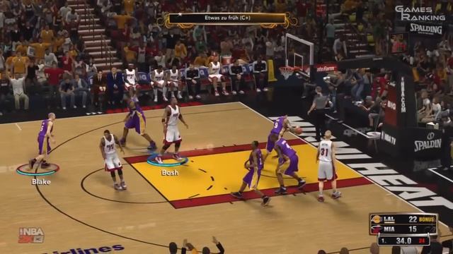 NBA 2K13 - Xbox 360 Gameplay [HD] - Los Angeles Lakers vs. Miami Heat смотреть онлайн