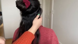 ASMR | Hair play with LOTS of relaxing spraying sounds ? (no talking)