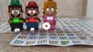 Lego Mario, Luigi, Peach - New August 2024 barcodes sets in my catalog within my catalog