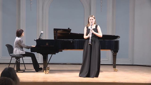 Ф. Пуленк Соната для кларнета и фортепиано 2,3 части смотреть онлайн