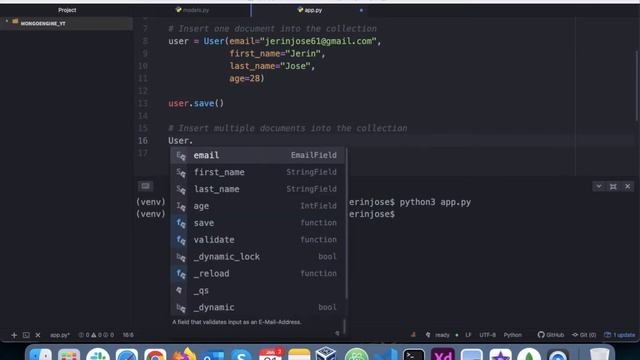 MongoEngine #3 Add Documents смотреть онлайн