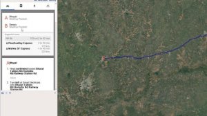 Create road kml without drawing a line in Google Earth