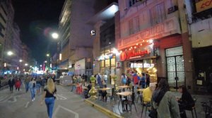 【4K】Buenos Aires Walk, La Noche de LAS LIBRERIAS - Av. CORRIENTES | [Buenos Aires Night, ARGENTINA]