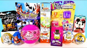 СЮРПРИЗ MIX! Looney Tunes, Five Nights at Freddy's, Сиреноголовый, Миньоны Unboxing Kinder Surprise