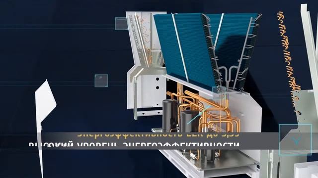 Модульные чиллеры Haier с воздушным охлаждением конденсатора