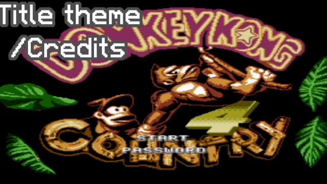 Title theme/Credits (Donkey kong country 4 [nes] ) смотреть онлайн