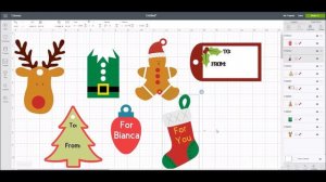 Cricut Christmas Crafts Series: Day 11 - Easy Printed Gift Tags