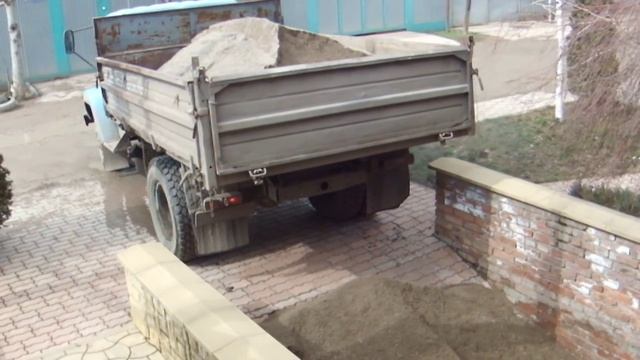 Тротуарная плитка своими руками. Отсев для работы. смотреть онлайн