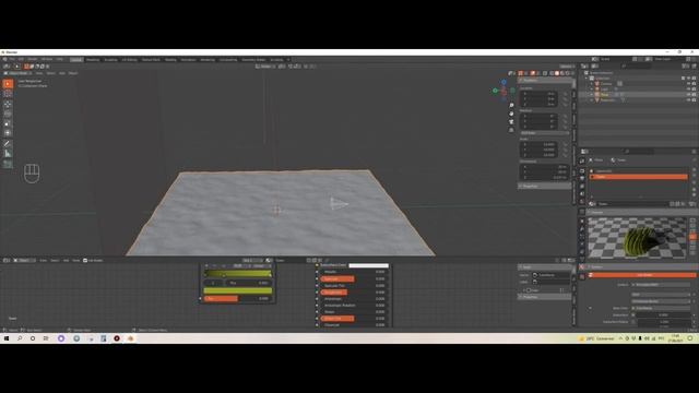 Как сделать траву в Blender ? смотреть онлайн