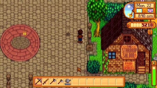 Играем в Stardew Valley #5 - Посадка яблони смотреть онлайн